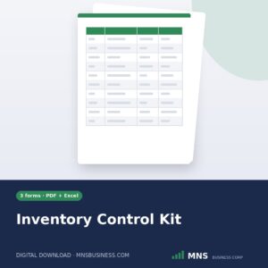 Inventory Control Kit