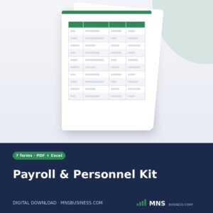 Payroll & Personnel Kit