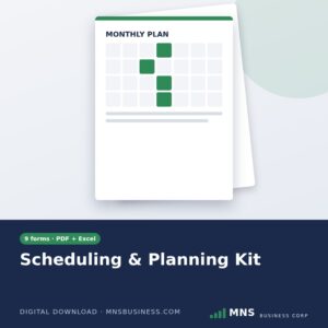 Scheduling & Planning Kit